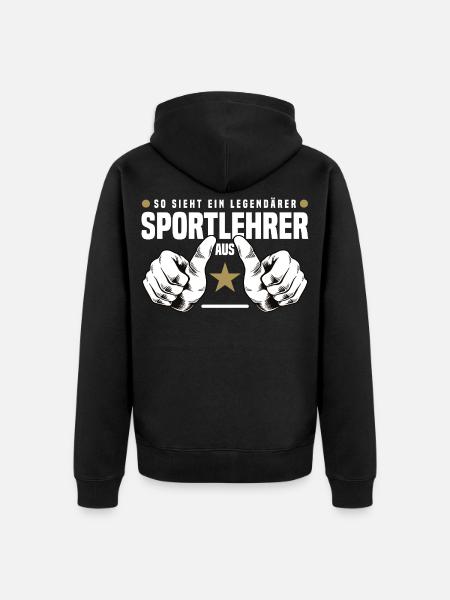 Gymnaste - Veste à capuche bio Premium Unisexe - noir