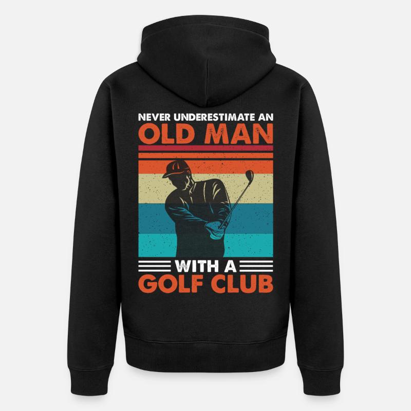 golfe - Veste à capuche bio Premium Unisexe - noir
