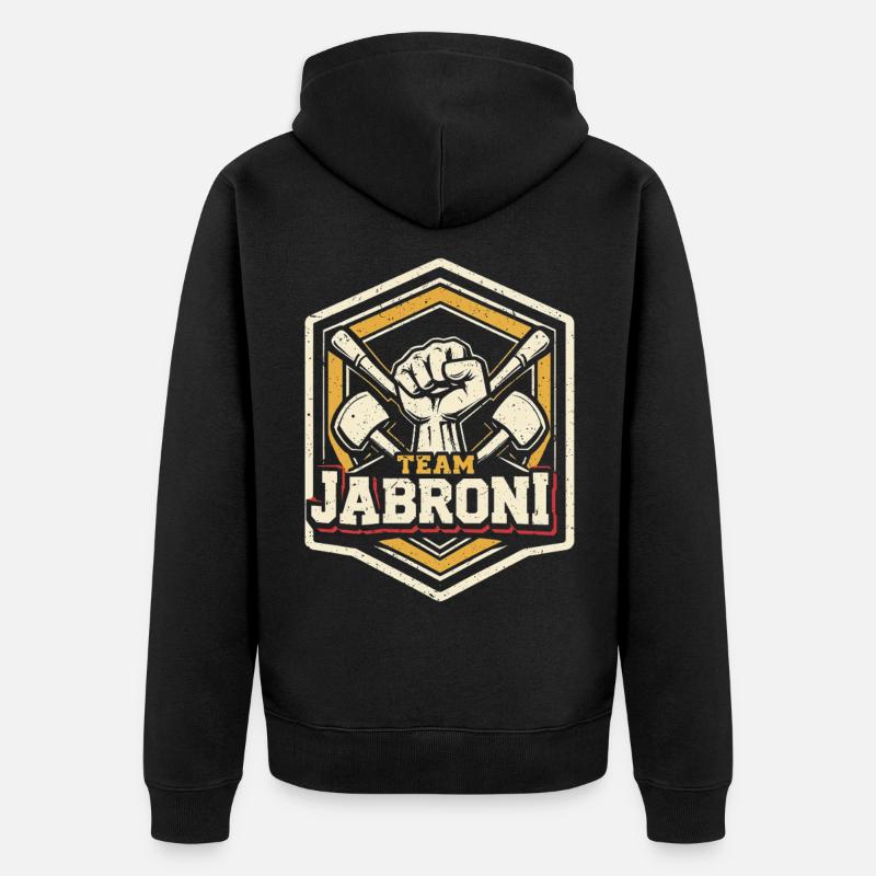 Équipe Jabroni - Veste à capuche bio Premium Unisexe - noir