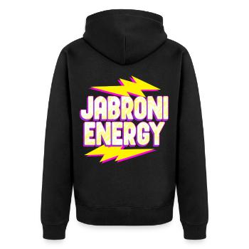 Jabroni Energy - Veste à capuche bio Premium Unisexe - noir - Dos - Nico (187cm)