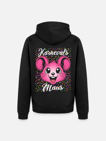 Carnival Mouse | Partner Costume Women - Unisex Premium Organic Zip Hoodie - black