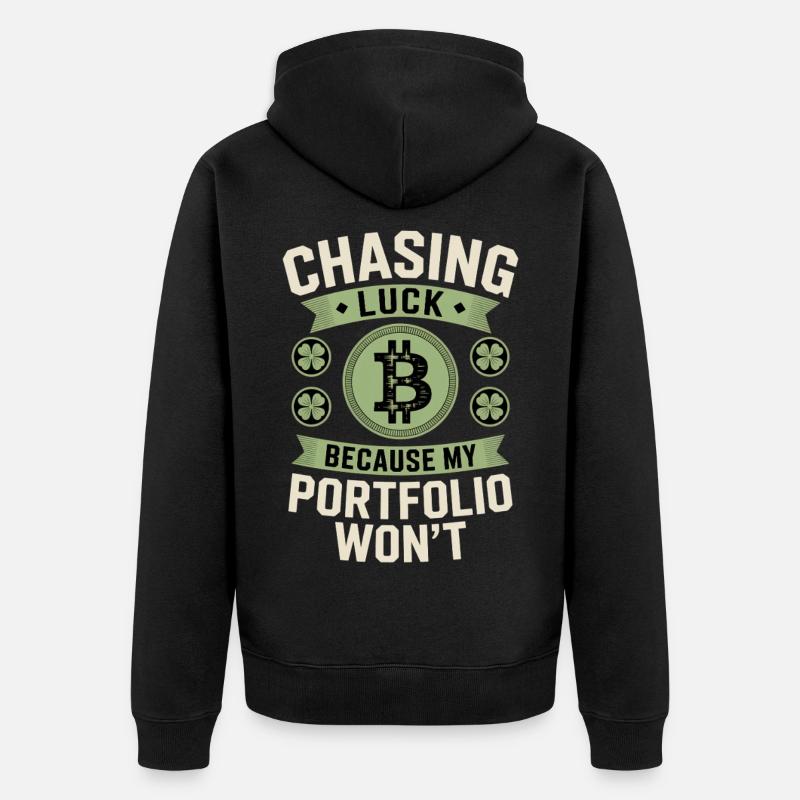 La Saint-Patrick - Veste à capuche bio Premium Unisexe - noir