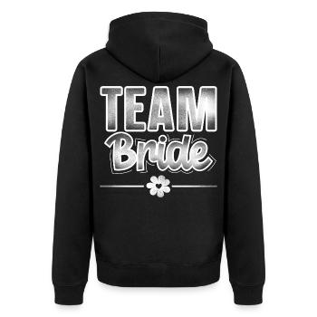 Équipe Bride - Veste à capuche bio Premium Unisexe - noir - Dos - Nico (187cm)