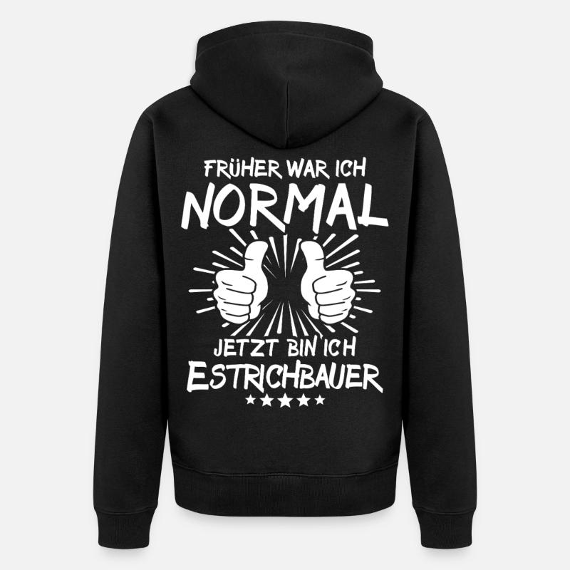 Constructeur de tables - Veste à capuche bio Premium Unisexe - noir