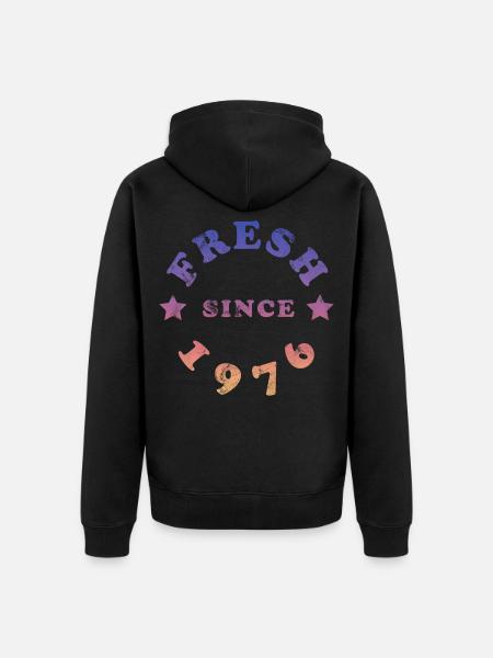 Millésime 1976 - Veste à capuche bio Premium Unisexe - noir