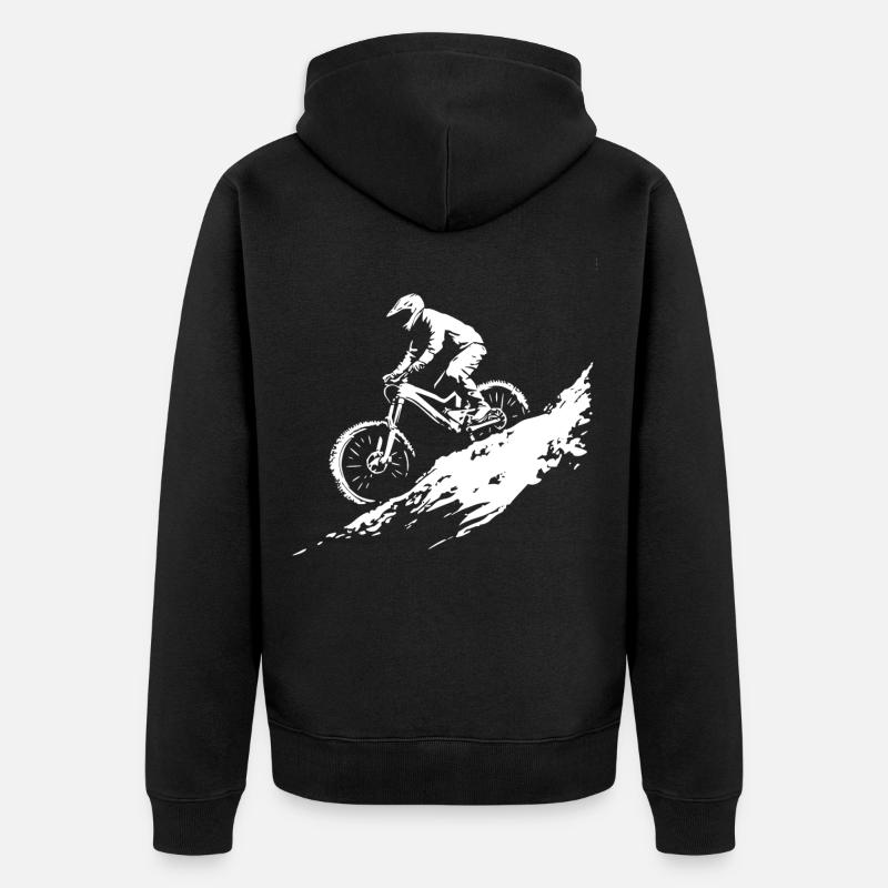 VTT - Veste à capuche bio Premium Unisexe - noir