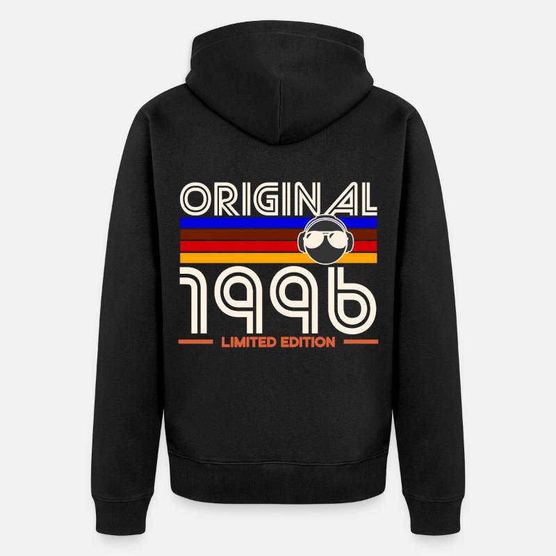 Original 1996 Edition limitée - Veste à capuche bio Premium Unisexe - noir