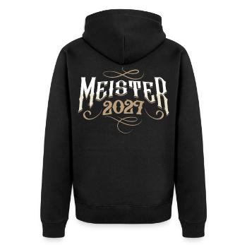 Champion 2027 - Veste à capuche bio Premium Unisexe - noir - Dos - Nico (187cm)