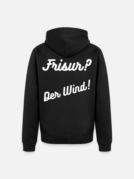 Heimatliebe Nord/coiffure ? - Veste à capuche bio Premium Unisexe - noir
