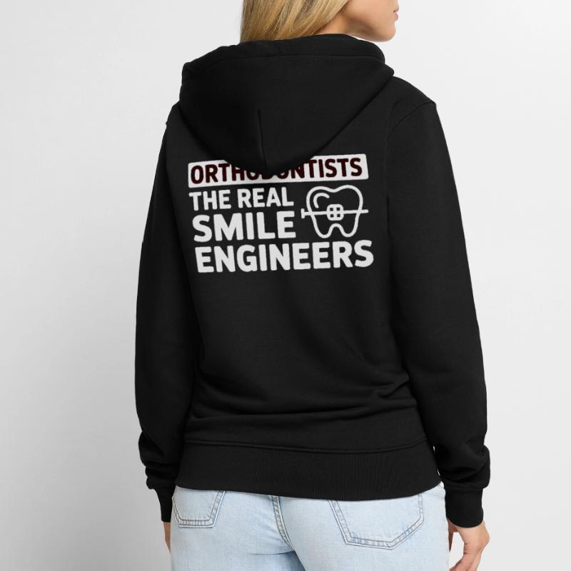 Dental Expert Structural Alignment Engineer Gear  Unisex Premium Organic Zip Hoodie