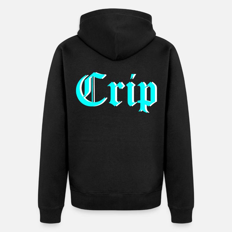 Crip - Veste à capuche bio Premium Unisexe - noir