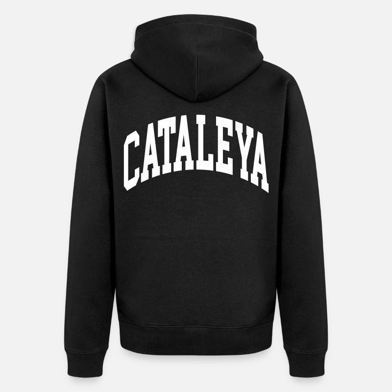 Cataleya - Veste à capuche bio Premium Unisexe - noir