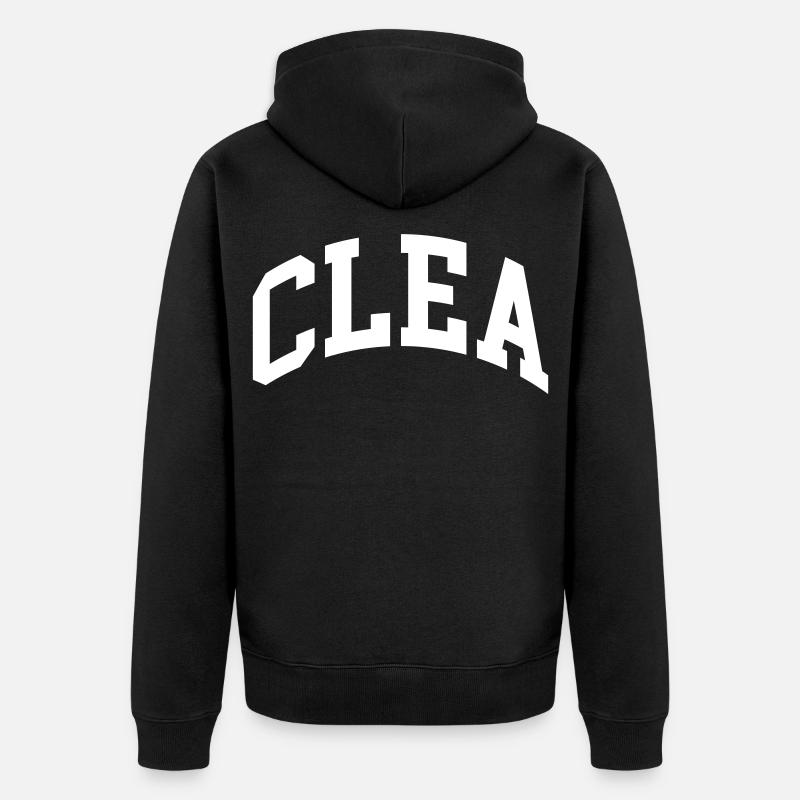 Clea - Veste à capuche bio Premium Unisexe - noir