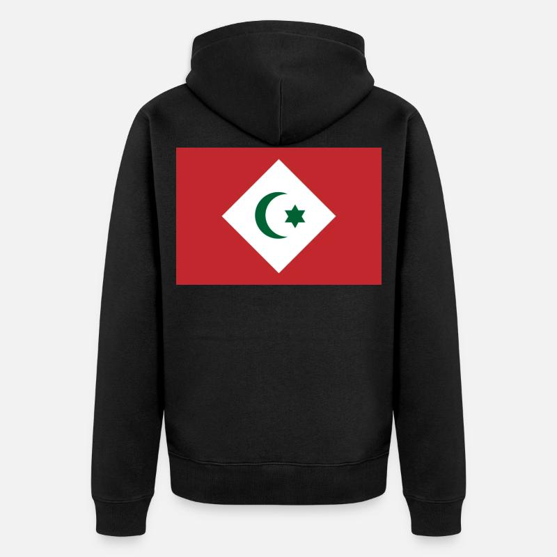 Drapeau Rif - Veste à capuche bio Premium Unisexe - noir