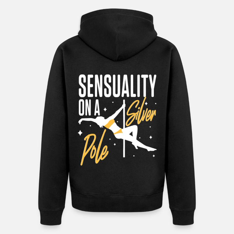 Pole Dancing Poledancing - Unisex Premium Bio Zip Hoodie - Schwarz