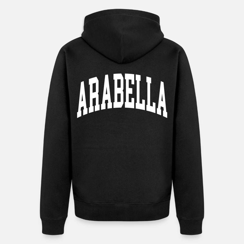 Arabella - Veste à capuche bio Premium Unisexe - noir