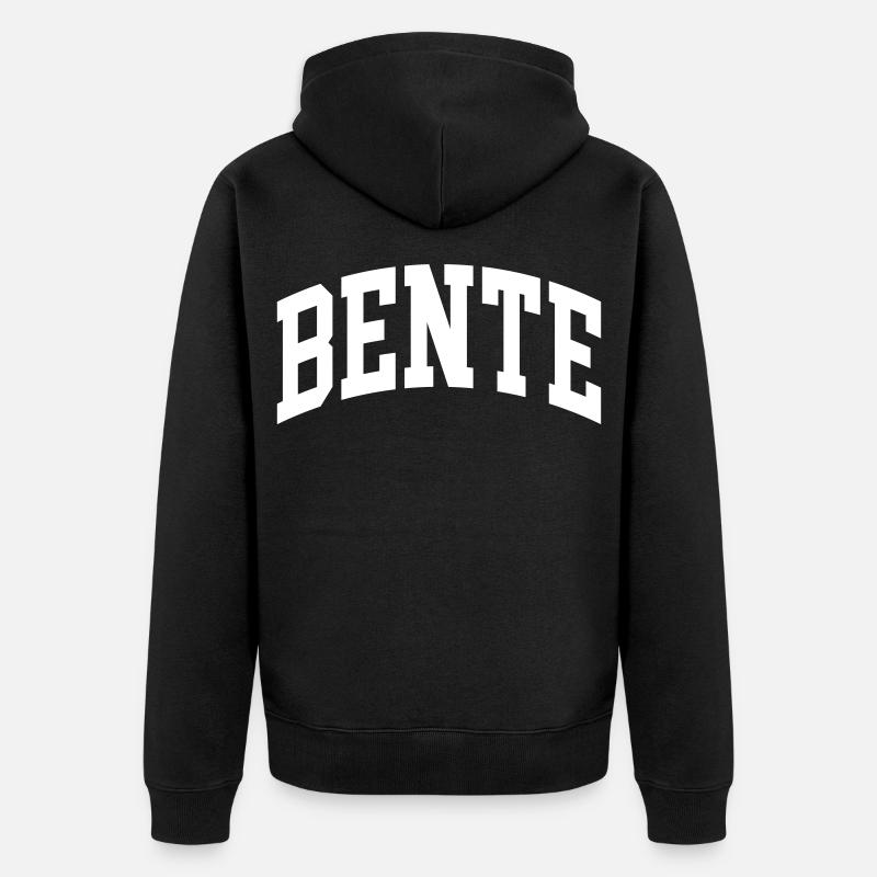 Bente - Veste à capuche bio Premium Unisexe - noir