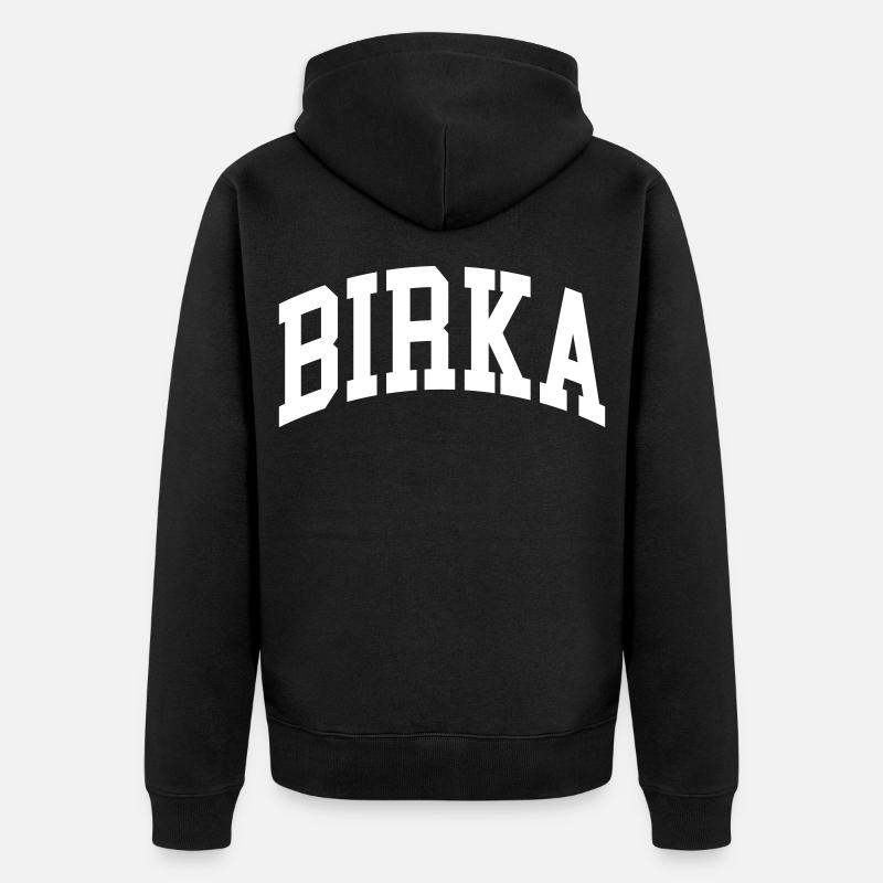 Birka - Veste à capuche bio Premium Unisexe - noir