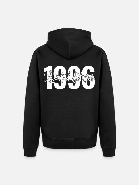 Edition limitée 1996 - Veste à capuche bio Premium Unisexe - noir