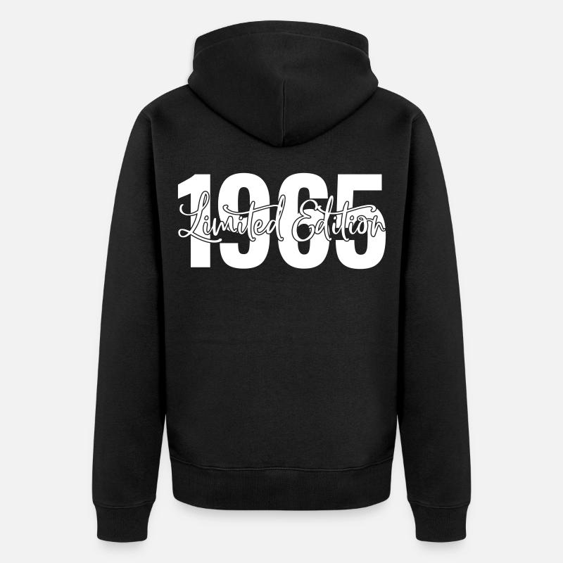 Edition limitée 1965 - Veste à capuche bio Premium Unisexe - noir