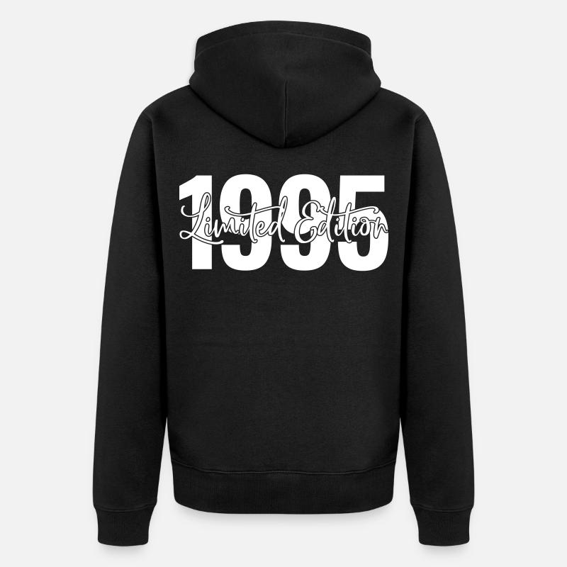 Edition limitée 1995 - Veste à capuche bio Premium Unisexe - noir