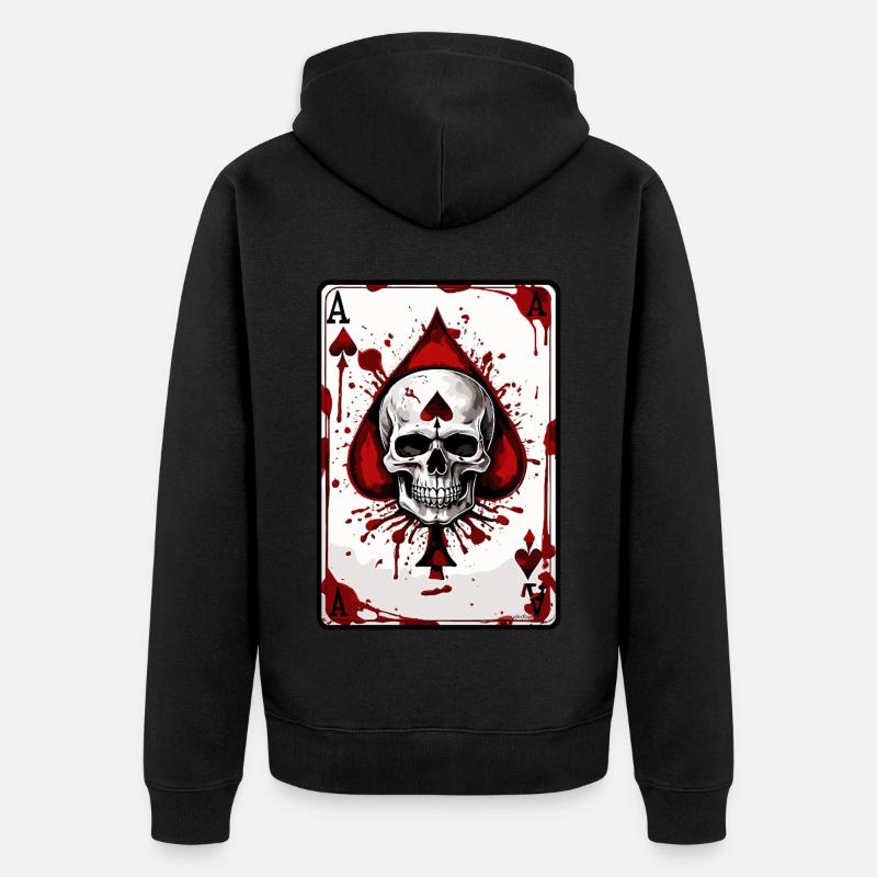 AS - Veste à capuche bio Premium Unisexe - noir