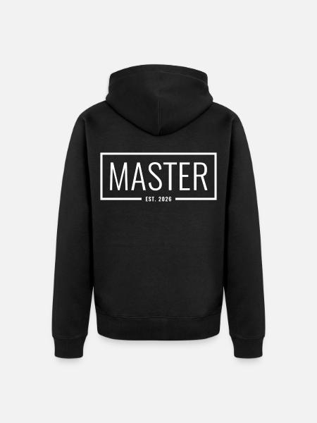 Master Est. 2026 - Unisex Premium Bio Zip Hoodie - Schwarz