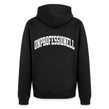 Non professionnel - Veste à capuche bio Premium Unisexe - noir - Dos - Nico (187cm)
