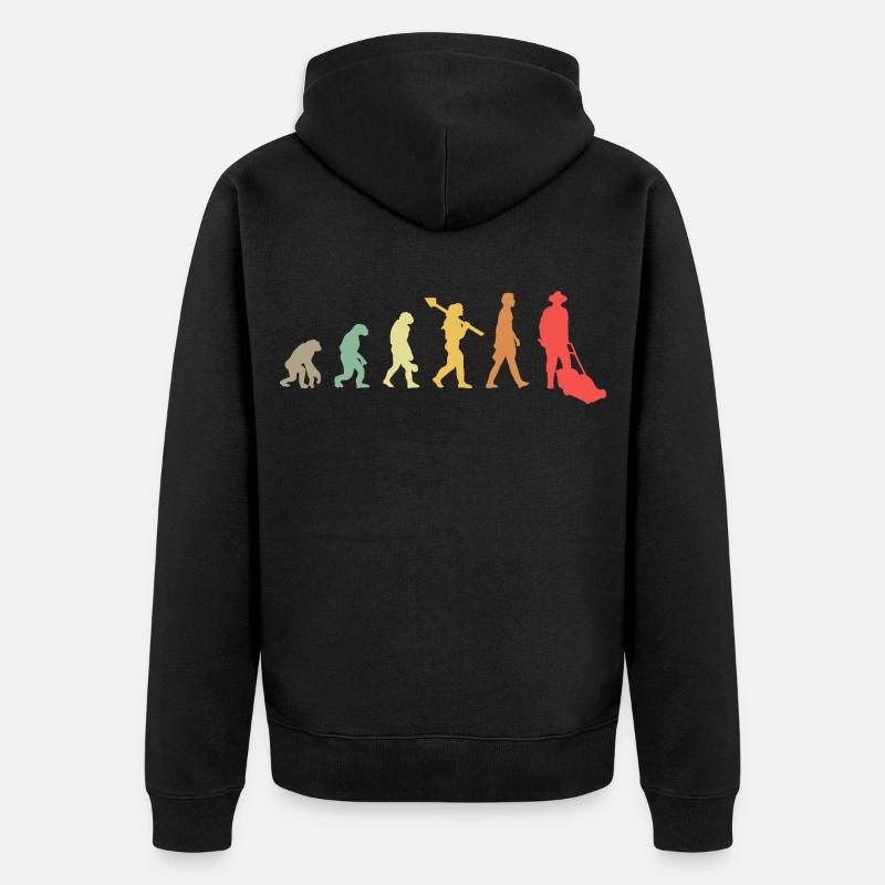 Jardinage Evolution Gardener - Veste à capuche bio Premium Unisexe - noir