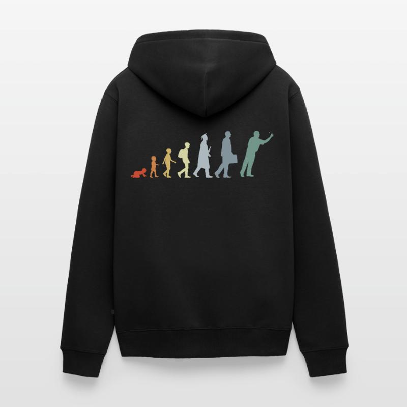Darter Evolution Unisex Premium Bio Zip Hoodie