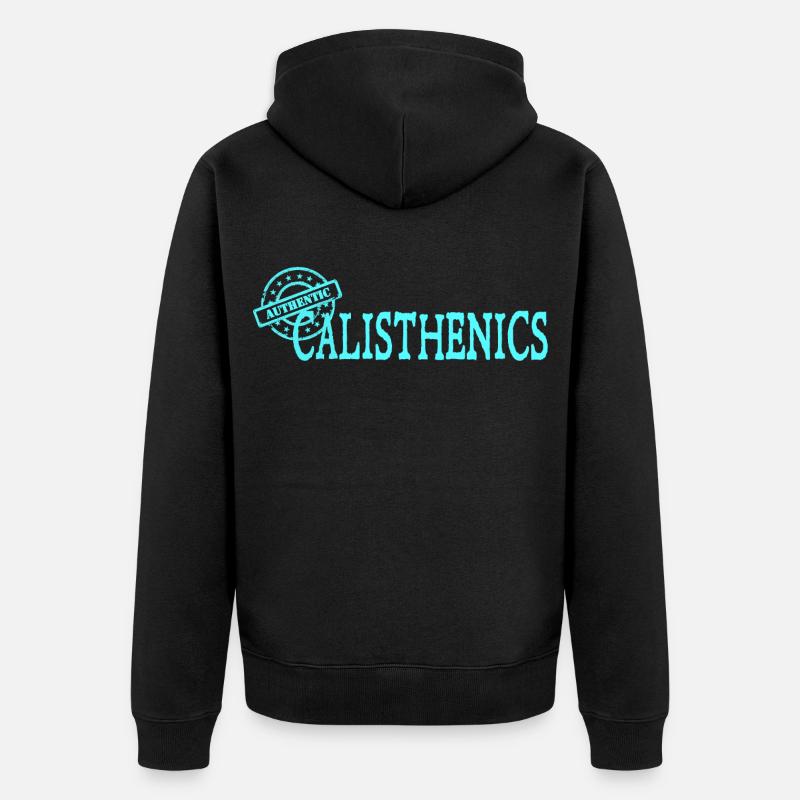 Callisthénie - Veste à capuche bio Premium Unisexe - noir