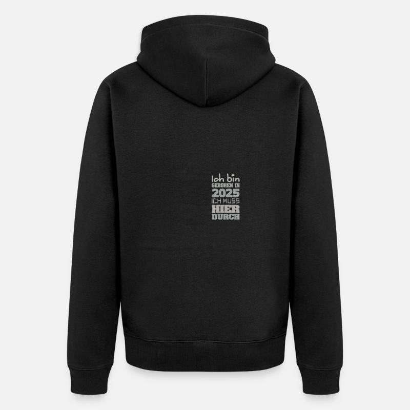 Bac 2025 - Veste à capuche bio Premium Unisexe - noir