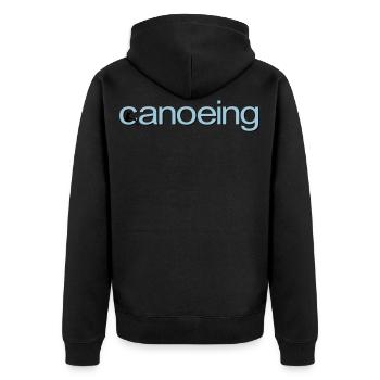 canoeing - Veste à capuche bio Premium Unisexe - noir - Dos - Nico (187cm)