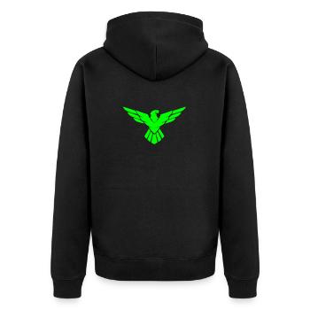 Eagle Golden Eagle Osprey aigle rapace - Veste à capuche bio Premium Unisexe - noir - Dos - Nico (187cm)