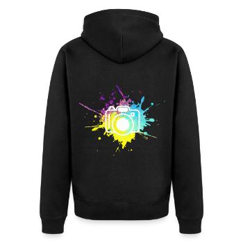 La photographie | Photographes | photographe - Veste à capuche bio Premium Unisexe - noir - Dos - Nico (187cm)