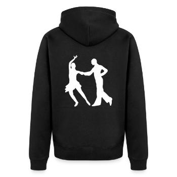 Danseur de tango danse couple danse salsa cadeau - Veste à capuche bio Premium Unisexe - noir - Dos - Nico (187cm)
