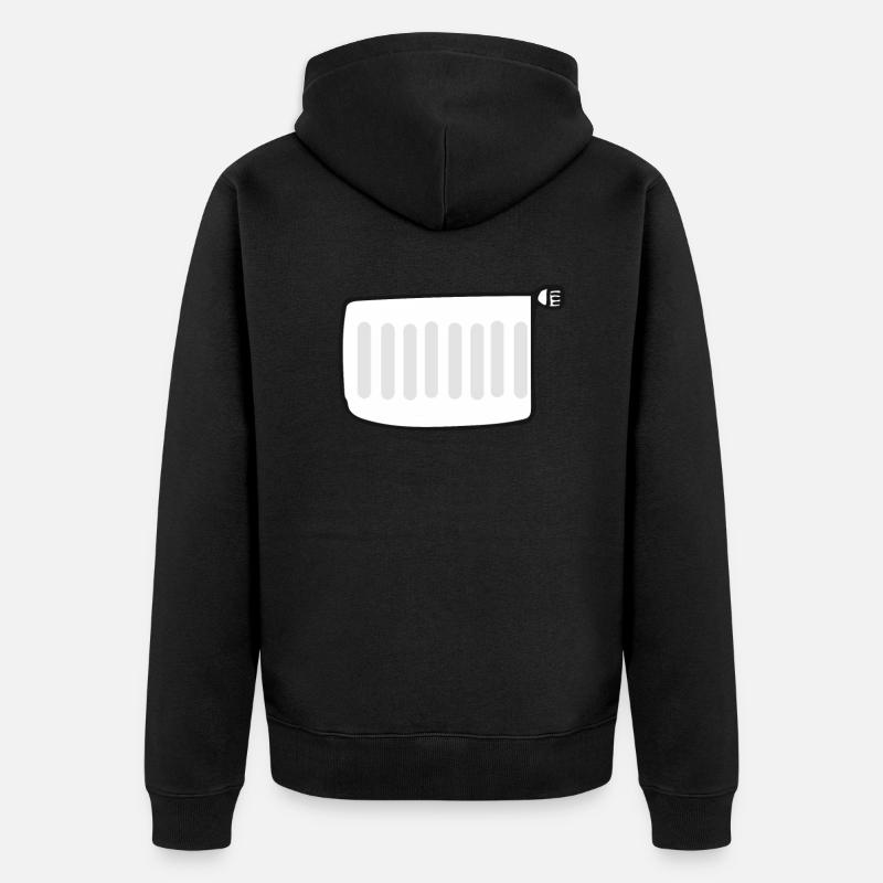 chauffe-eau - Veste à capuche bio Premium Unisexe - noir