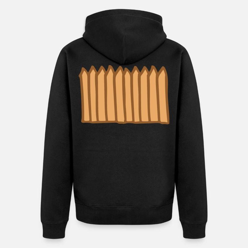 Clôture - Veste à capuche bio Premium Unisexe - noir