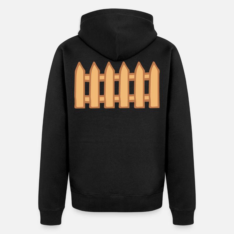 Clôture - Veste à capuche bio Premium Unisexe - noir