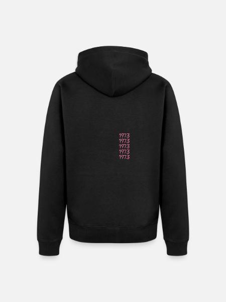 Vacation 1973 - Unisex Premium Organic Zip Hoodie - black