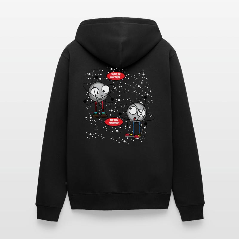 Physics Physicist Physics Teacher Teacher Science Atom Unisex Premium Organic Zip Hoodie