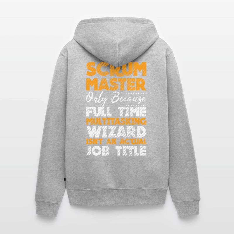 Scrock Master Developer Docker Container Git Touch Veste à capuche bio Premium Unisexe
