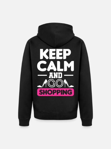 Shopping shopping cadeaux shopping - Veste à capuche bio Premium Unisexe - noir