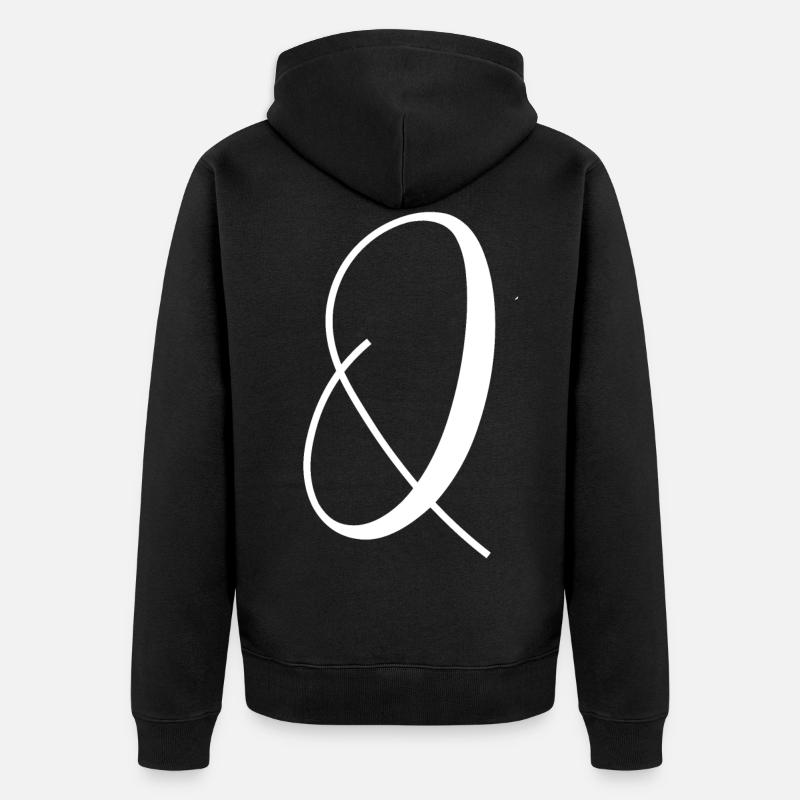 Q - Veste à capuche bio Premium Unisexe - noir