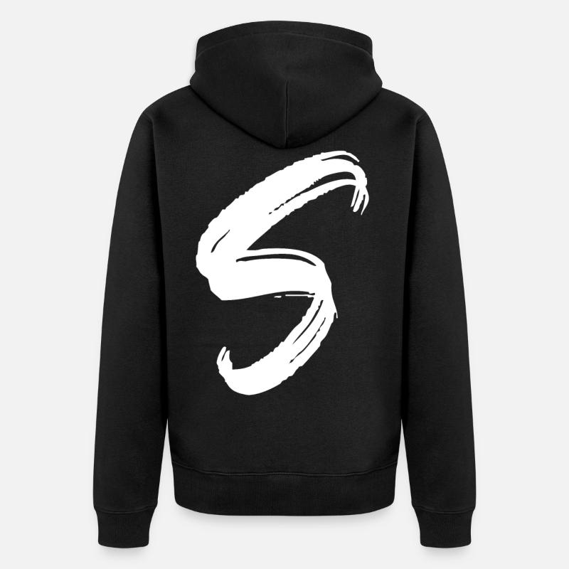 Santos S - Veste à capuche bio Premium Unisexe - noir