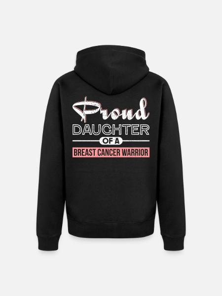 Kämpferin Kampf Gegen Krebs Brustkrebs Geschenk - Ekologisk premiumluvjack unisex - svart