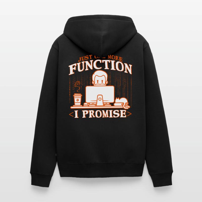 Software developer Computerfreak Programmer Unisex Premium Organic Zip Hoodie