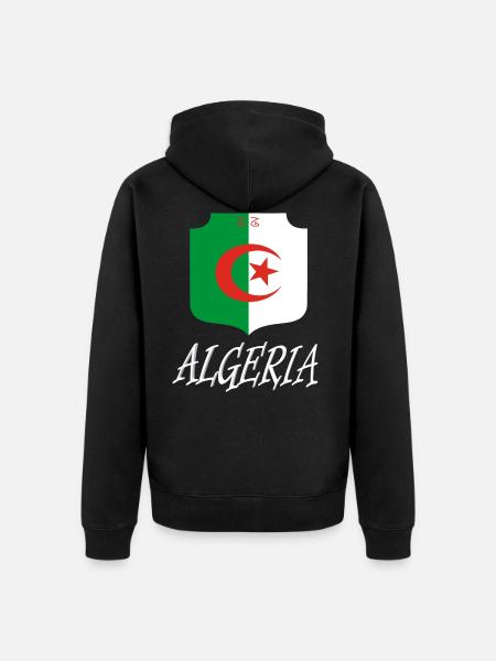 Alging Design - Unisex Premium Organic Zip Hoodie - black
