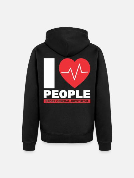 Anesthesia Anesthesiologist Anesthesiologist - Unisex Premium Organic Zip Hoodie - black