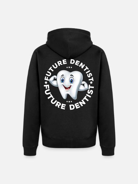 Dentiste Dentiste Dentist - Veste à capuche bio Premium Unisexe - noir